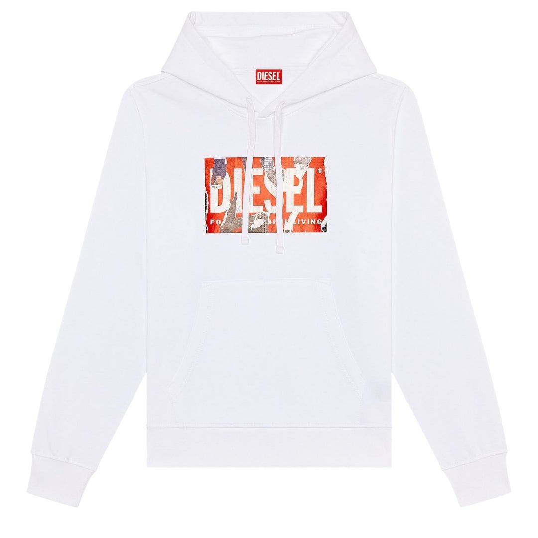 Grafik-Print mit Destroyed-Box-Logo