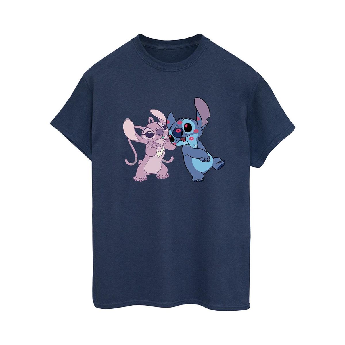 Disney - T-Shirt für Damen (Marineblau)
