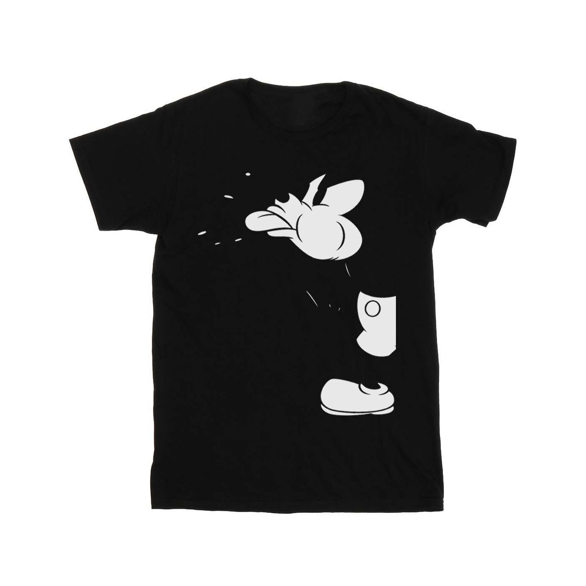 Micky Maus Grafikdruck T-Shirt