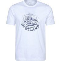 Mountain Warehouse - "Inverness" T-Shirt für Herren kurzärmlig (Weiß)
