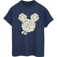 Disney - "Chamomile Head" T-Shirt für Damen (Marineblau)