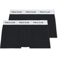 Herren schwarze Boxershorts im Doppelpack