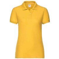 Damen tailliertes Kurzarm-Poloshirt