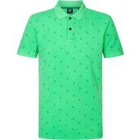 Herren Poloshirt mit Print aus Bio-Baumwolle