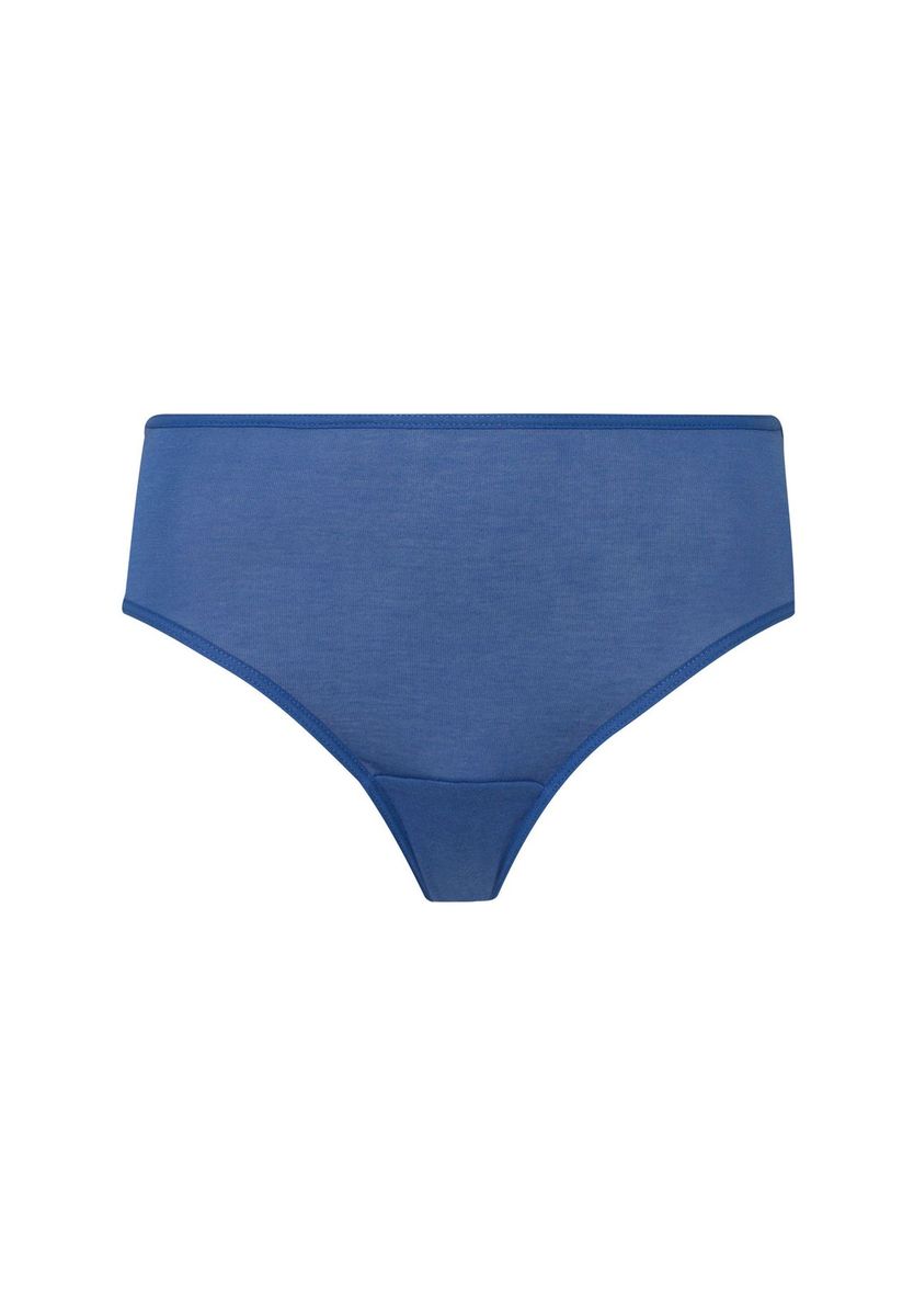 Klassischer Midi-Slip aus Baumwollmischung