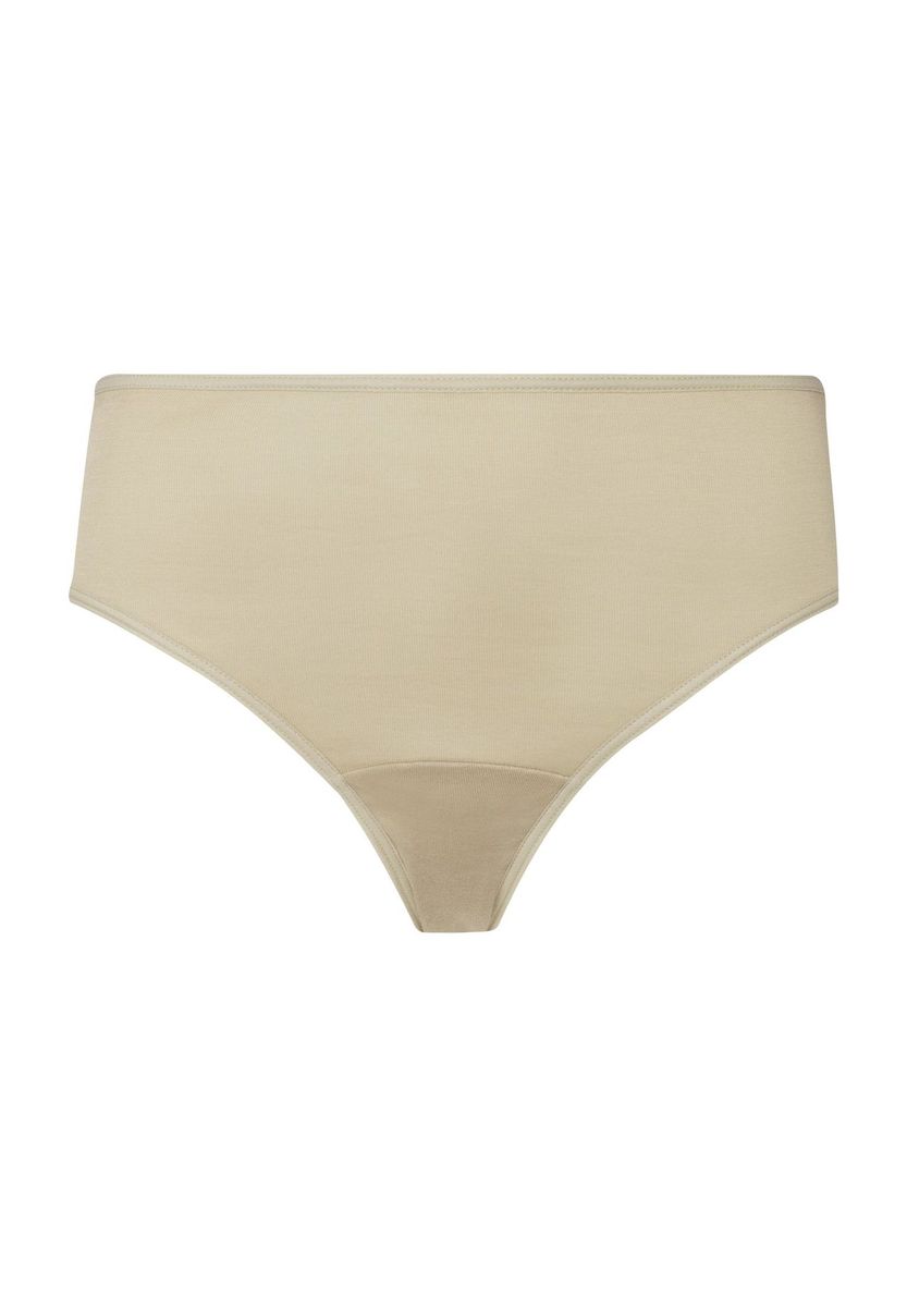 Klassischer Baumwoll-Midislipp