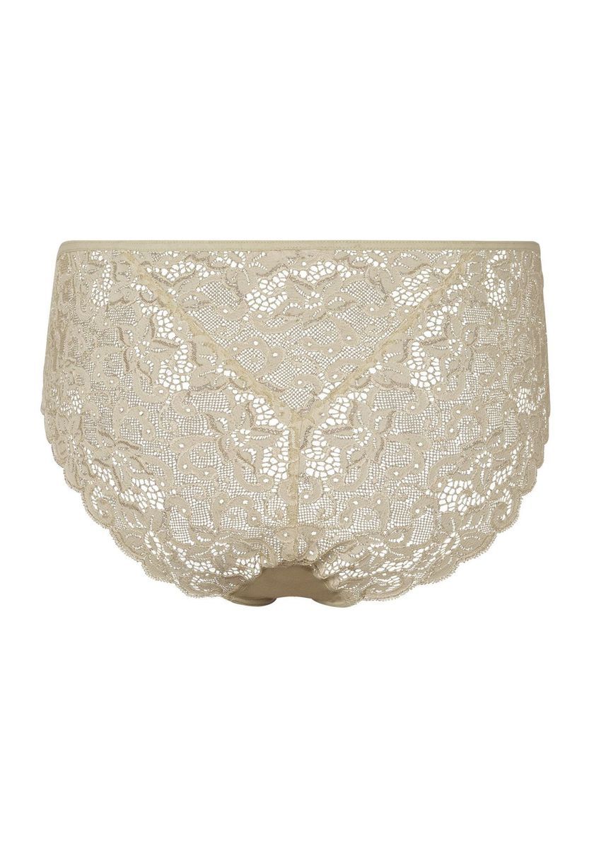 Klassischer Baumwoll-Midislipp