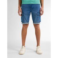 Herren Denim Cargo Shorts lockere Passform