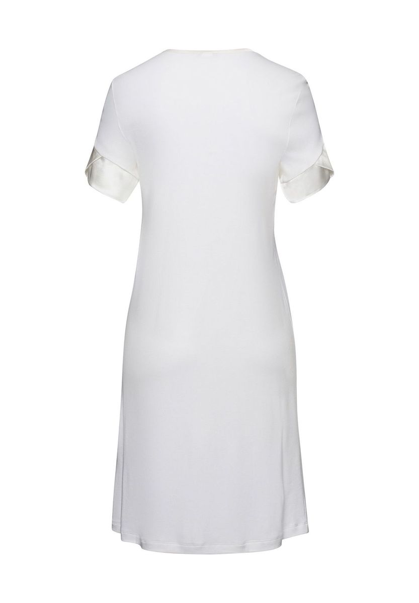 Elegantes Kurzarm-Loungerkleid