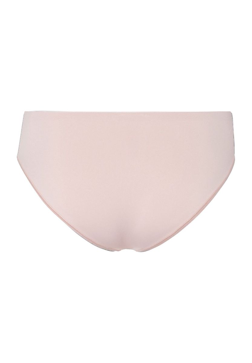 Nahtloser Mikrofaser-Midi-Slip