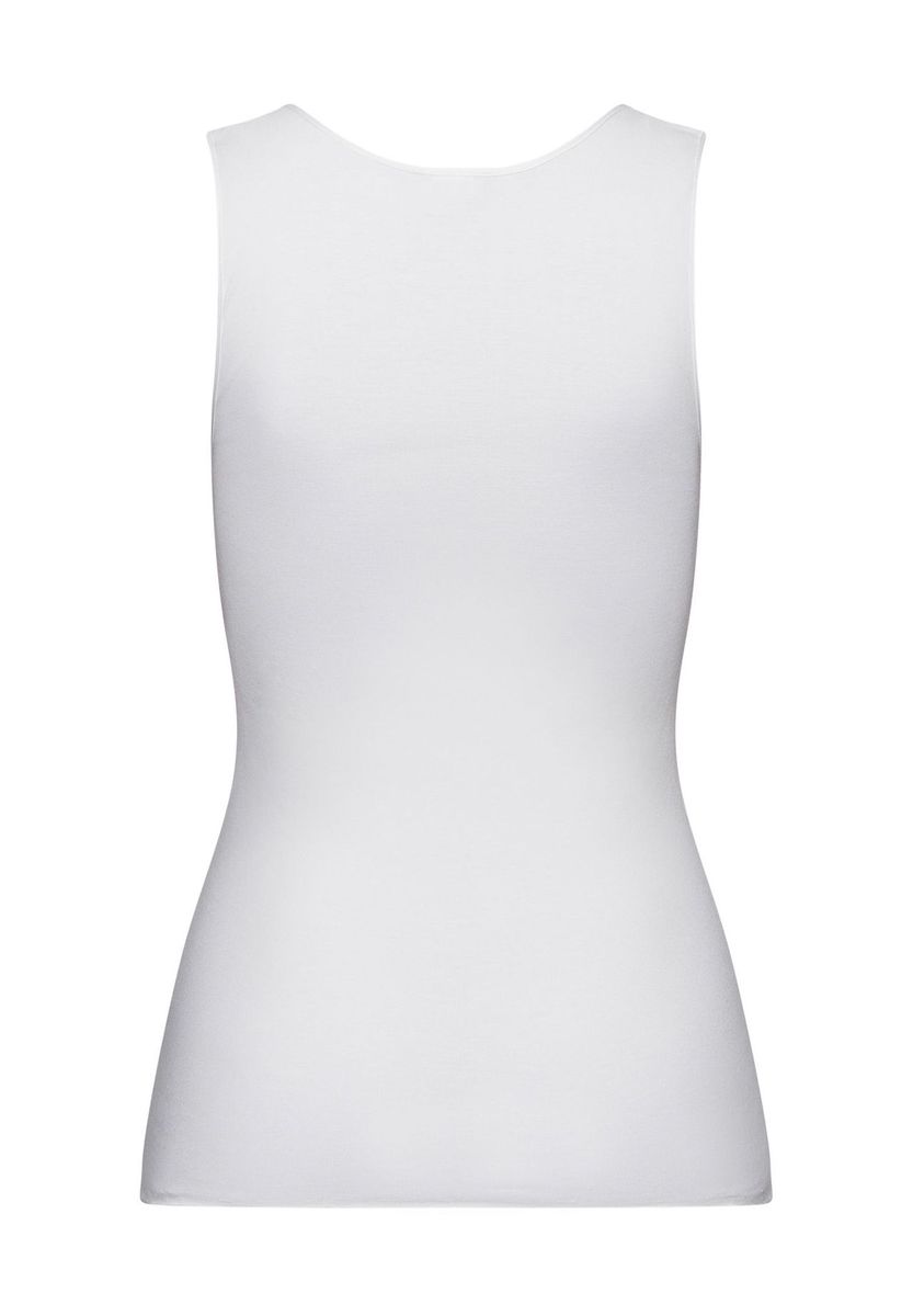 Elegantes Baumwoll-Tanktop mit Spitze