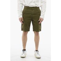 Olivgrüne Cargo-Shorts