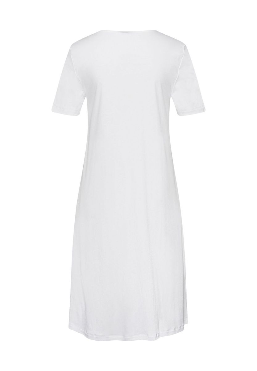 Elegantes Baumwoll-Nachthemd mit Stickerei