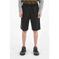 Schwarze City Shorts mit Kordelzug