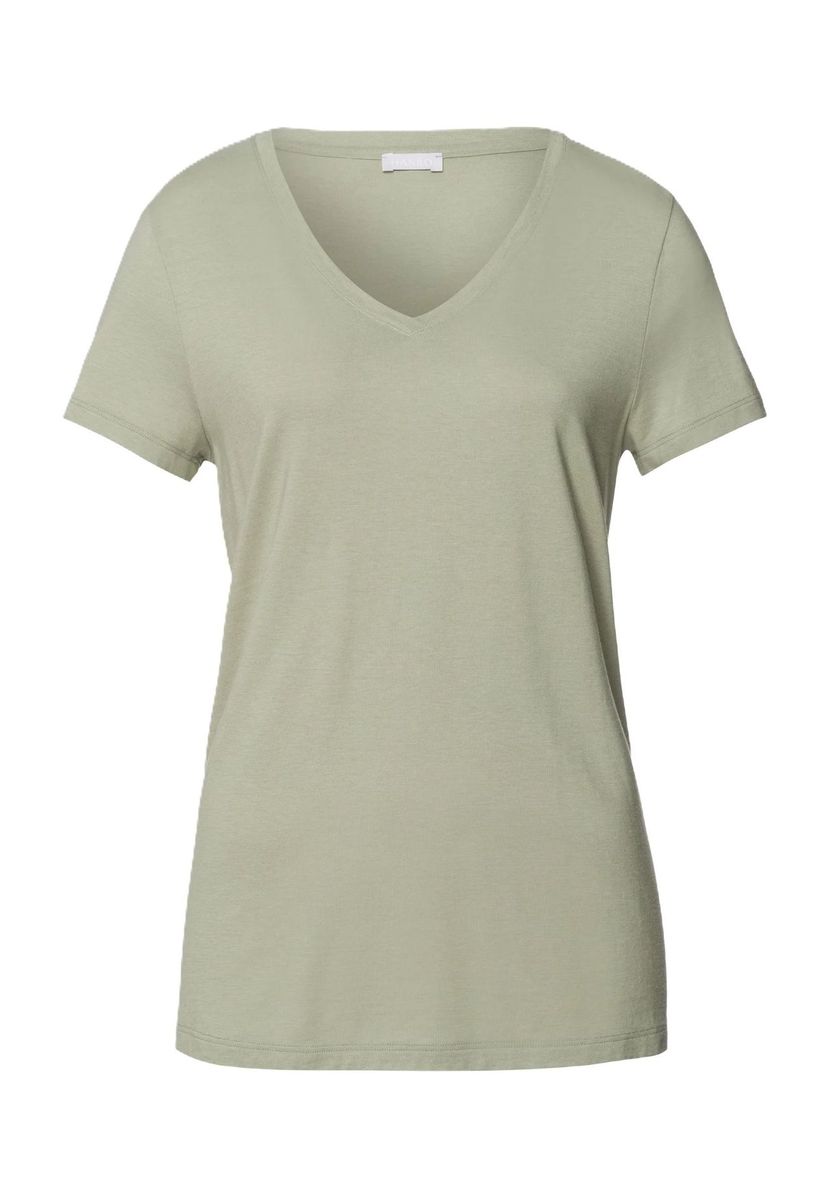 Lässiges V-Ausschnitt T-Shirt