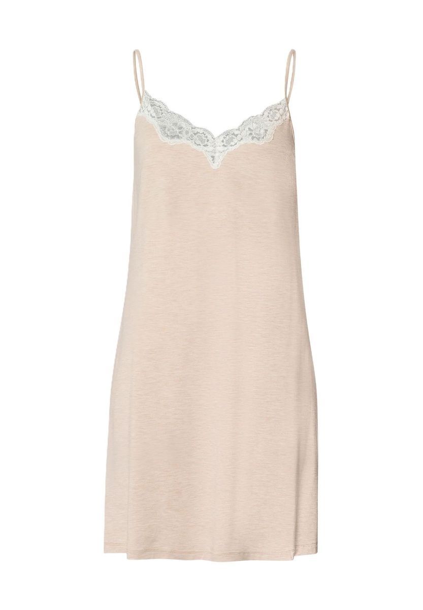 Elegantes Nachthemd mit Spitzenbesatz