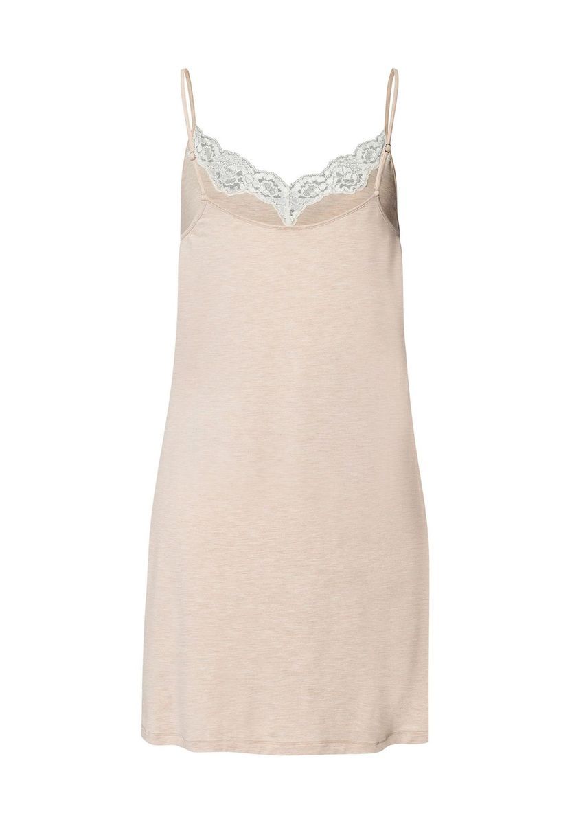 Elegantes Nachthemd mit Spitzenbesatz