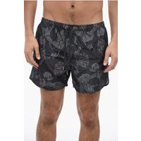 Badeshorts mit Blumenmuster für Herren