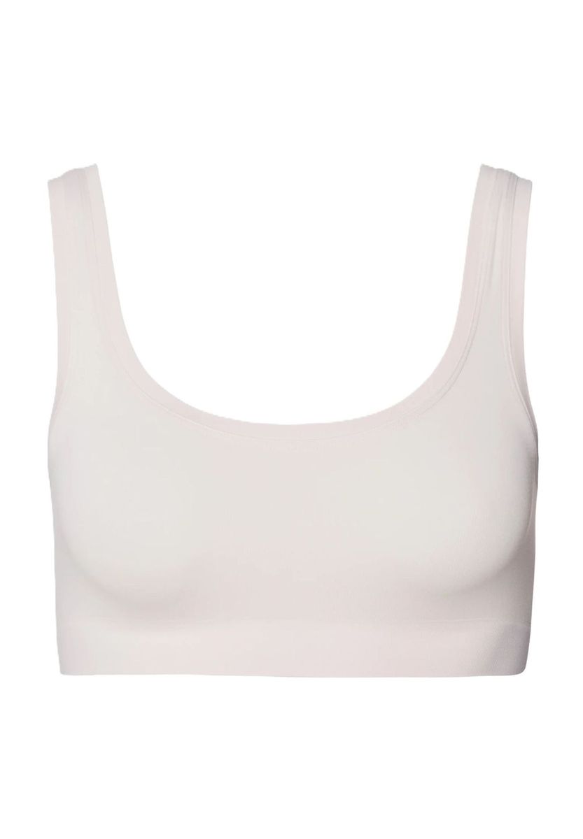 Nahtloses Mikrofaser Bustier-BH-Top