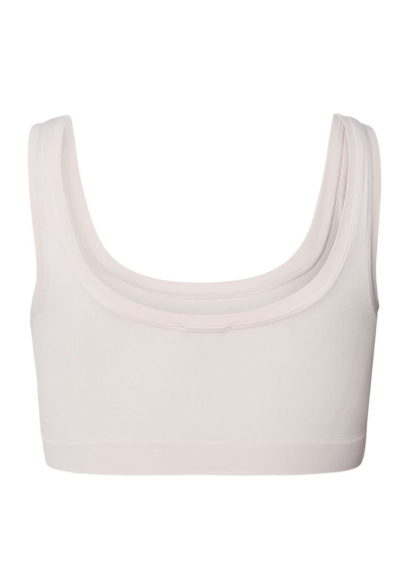 Nahtloses Mikrofaser Bustier-BH-Top