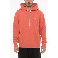 Hoodie aus gebürsteter Baumwolle mit Logo