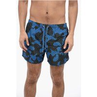 Badeshorts mit Blumenmuster