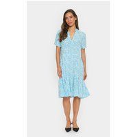 Kleid mit lockerer Passform blue