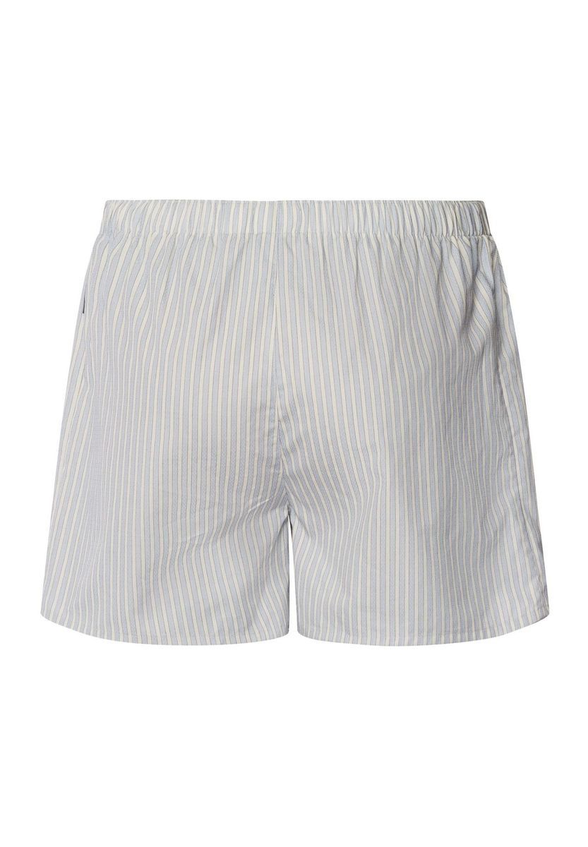 Gestreifte gewebte Baumwoll-Boxershorts