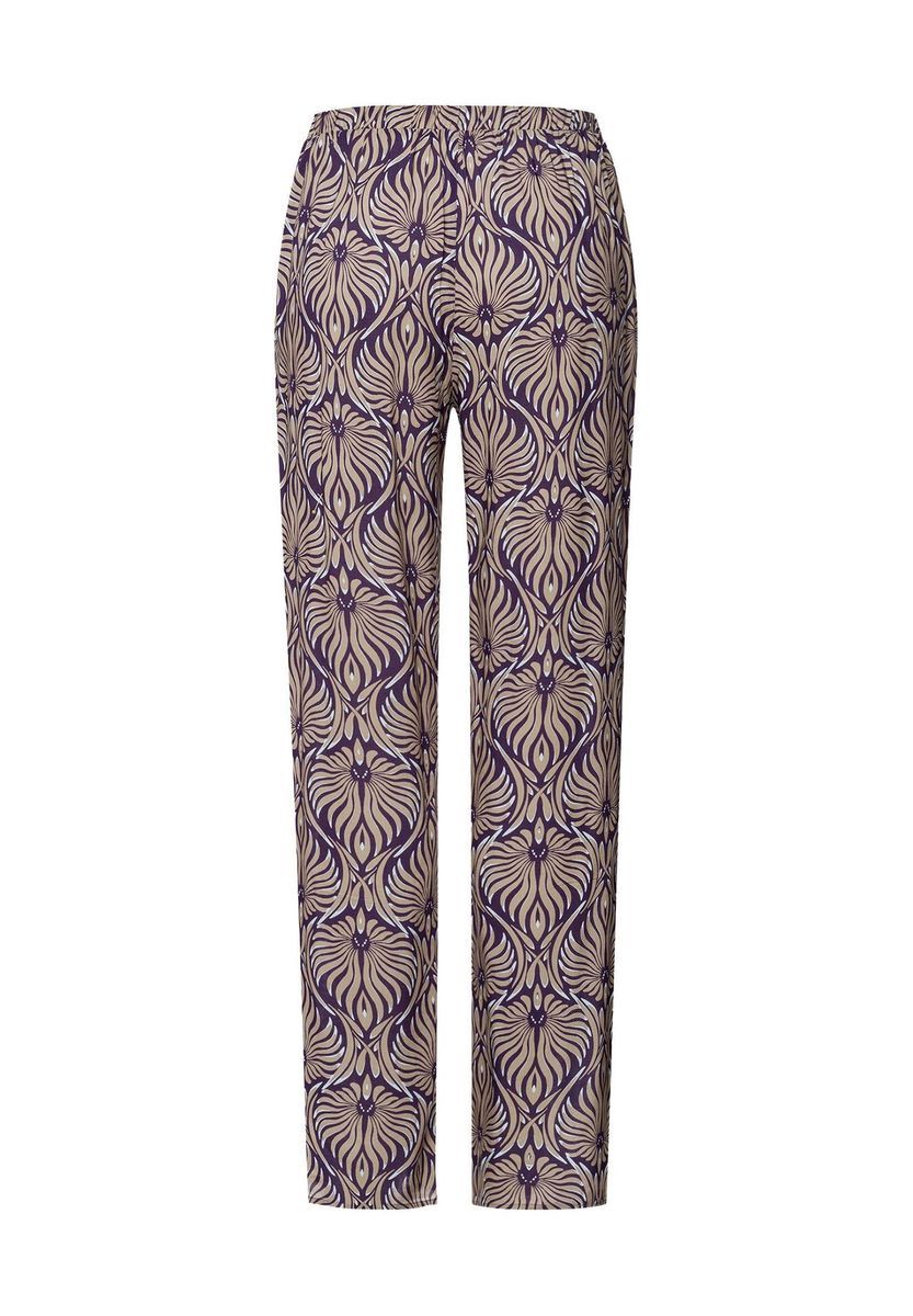 Schlaf-Loungehose mit Blumendruck