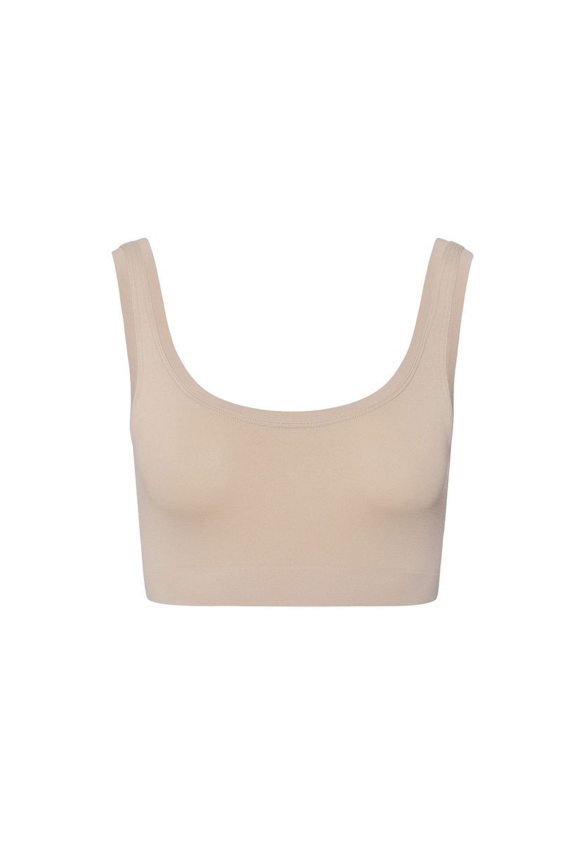 Nahtloses Stretch Mikrofaser Bralette Top
