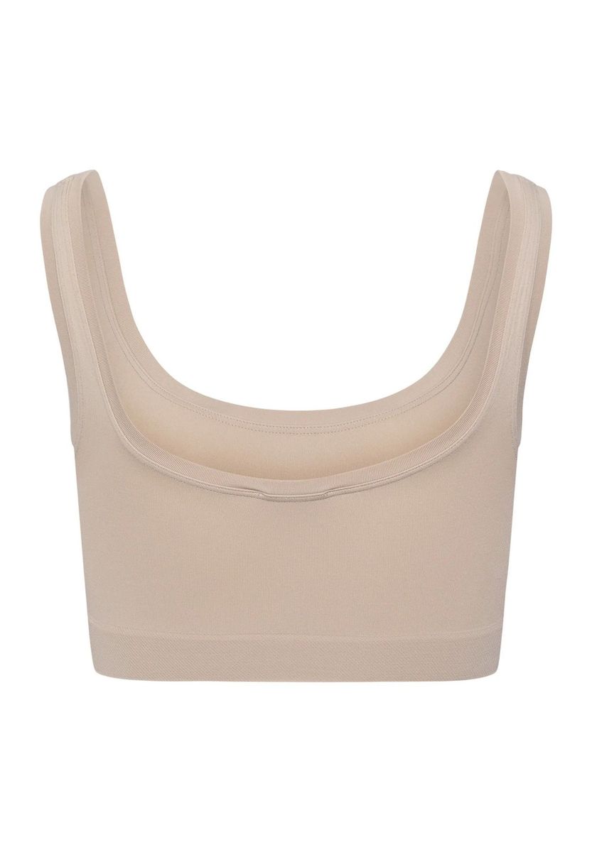 Nahtloses Stretch Mikrofaser Bralette Top