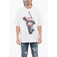 T-Shirt mit Grafikprint und Oversize-Passform
