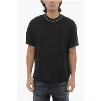 T-Shirt mit Rundhalsausschnitt und Easy Fit Passform