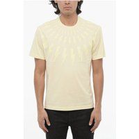 Slim-T-Shirt mit Thunderbolt-Grafikprint