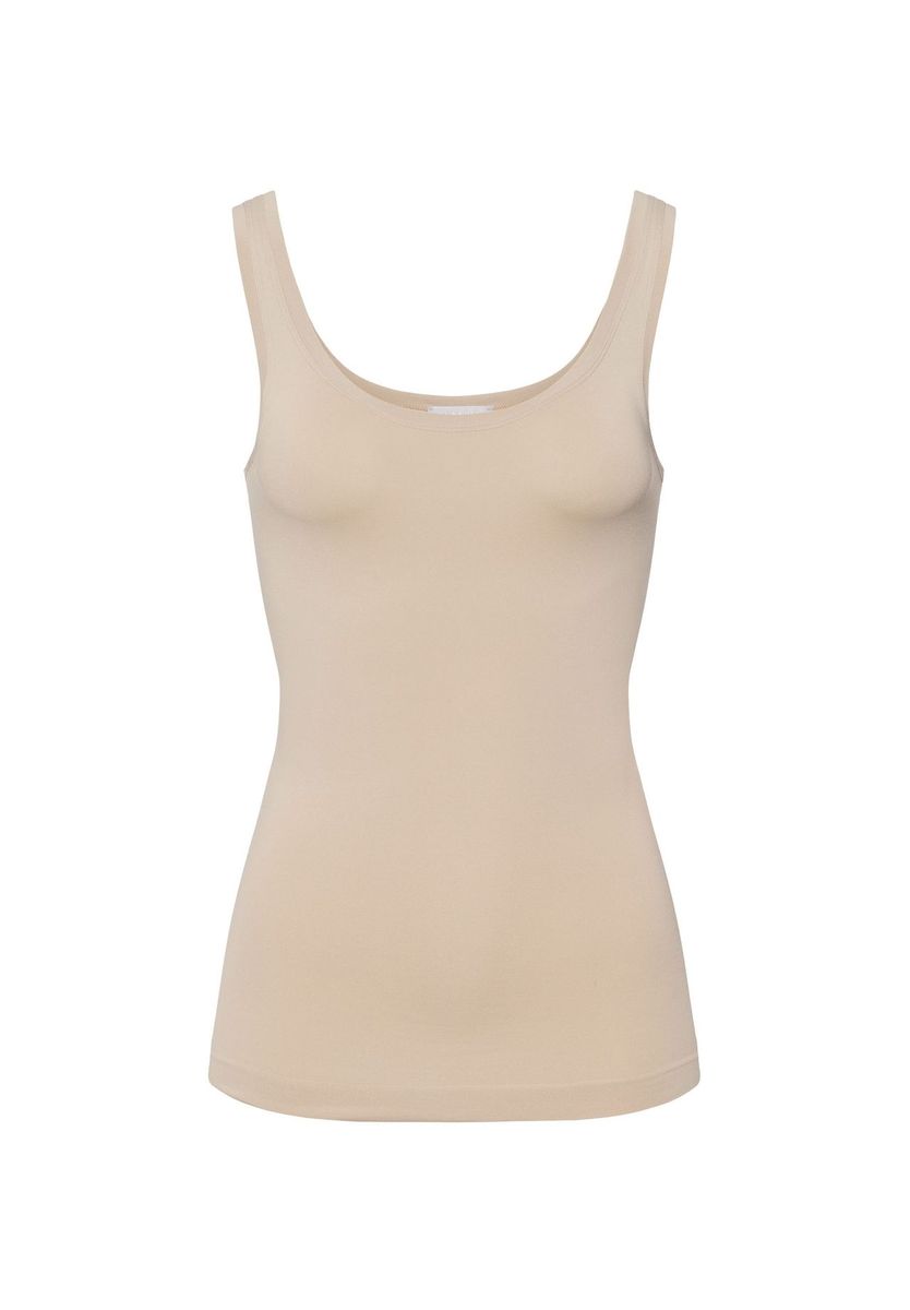 Nahtloses Feinripp-Tanktop