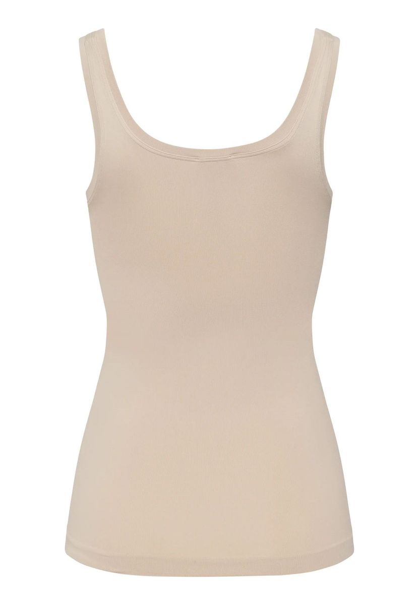 Nahtloses Feinripp-Tanktop