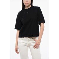 Minimalistisches Logo Cropped T-Shirt