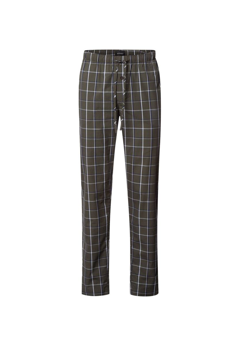 Herren Schlafanzughose aus karierter Baumwolle