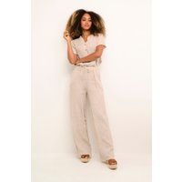 Casual Hose Loose fit sand