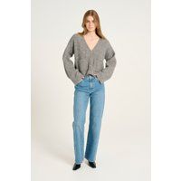 Strickjacke Regular fit beige