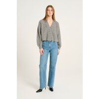 Strickjacke Regular fit beige
