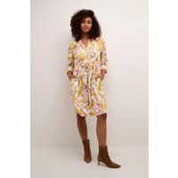 Kleid mit femininer Silhouette multicolour