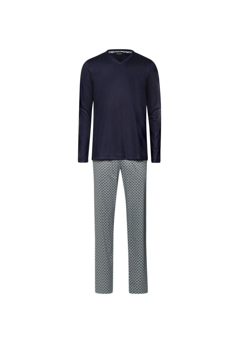 Klassisches Baumwoll-Pyjama-Set