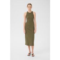 Kleid Slim fit olive