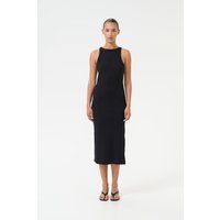 Jerseykleid Slim fit black
