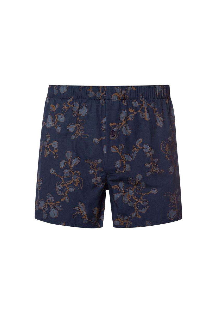 Boxershorts mit Blumenmuster aus Webstoff