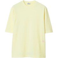 Gestreiftes T-Shirt in Sorbetgelb