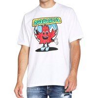 T-Shirt aus Baumwolle mit Grafikdruck