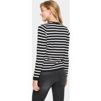 Strickjacke Gerade Passform black