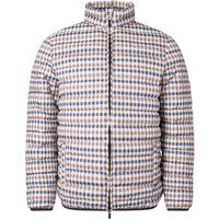 Plaid Steppjacke mit Stehkragen